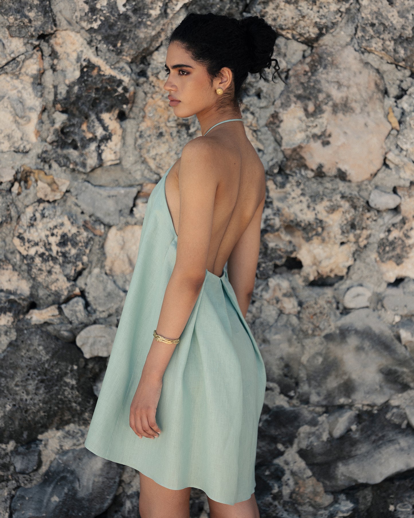 'Oleaje' Mini Dress
