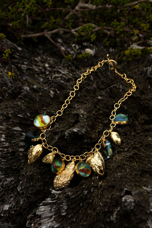 'Vamos a Las Piedras' Charm Necklace