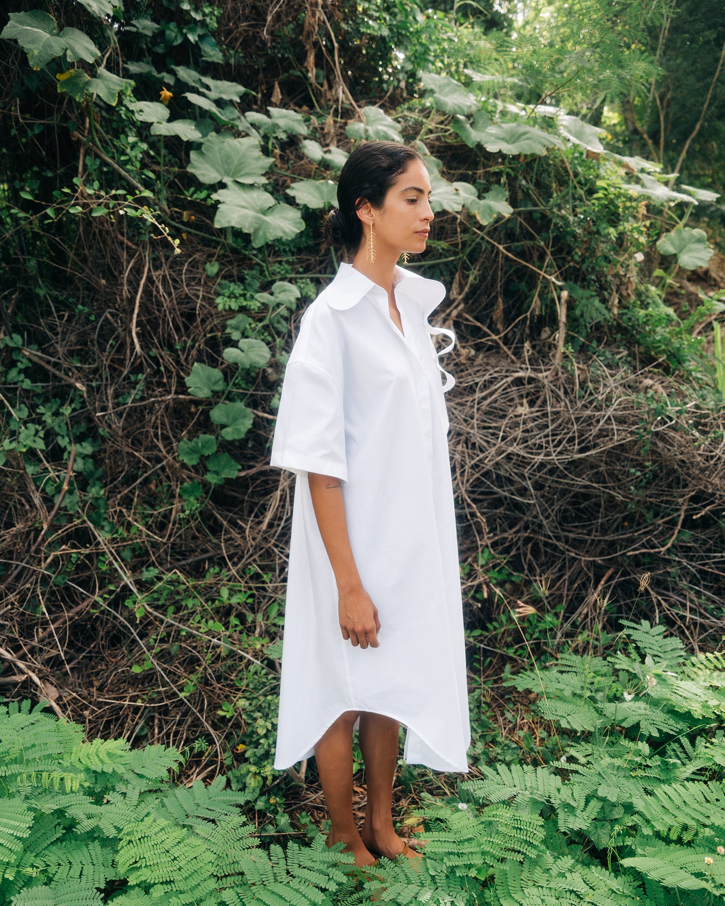 Pétalo Shirt Dress